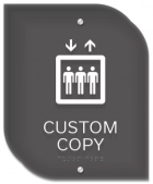 2-Line Custom Symbol Sign