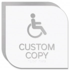 2-Line Custom Symbol Sign