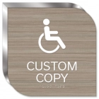 2-Line Custom Symbol Sign