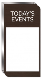 2-Line Informational Sign w/ Insert Window