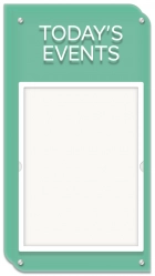 2-Line Informational Sign w/ Insert Window