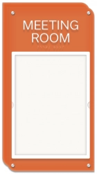 2-Line Room Sign w/Window