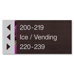 3-Line Directional Sign