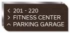 3-Line Directional Sign