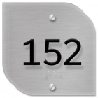 3 Numbers - Room Number Sign