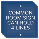 4-Line Common Room Sign