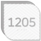 4 Numbers - Room Number Sign