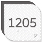 4 Numbers - Room Number Sign w/Symbol