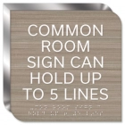 5-Line Common Room Sign