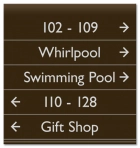 5-Line Directional Sign