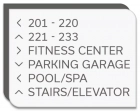 6-Line Directional Sign