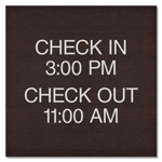 6-Line General Information Sign