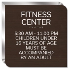 8-Line Common Room Sign