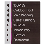 8-Line Directional Sign