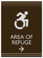 Accessible Direction Sign w/ Dynamic ISA