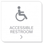Accessible Direction Sign w/ ISA