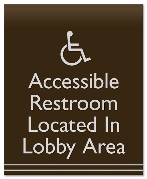 Accessible Restroom / Located Lobby Area