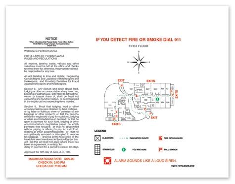 Additional Evacuation Plans for HoldersHGI17-EVH1212 and HGI17-EVH1513-CA
