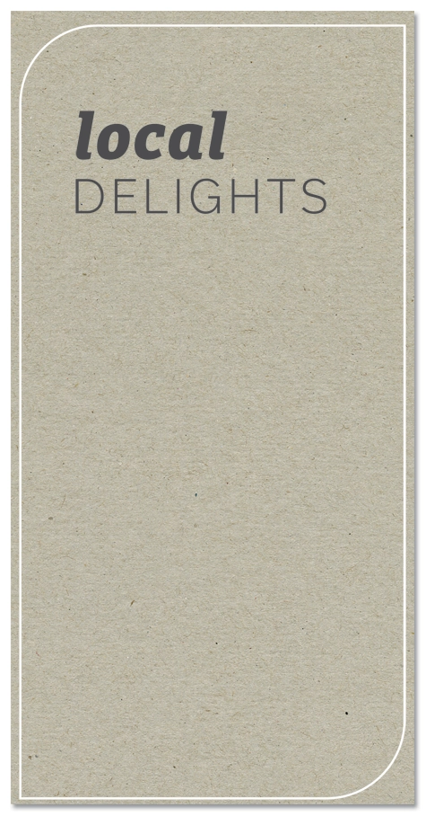 Additional Tall local DelightsTabletop Merchandising Inserts