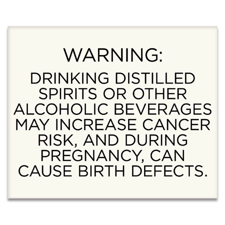 Alcoholic Beverage Warning