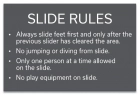 Arkansas Slide Rules Sign