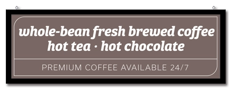 Barista-Style Coffee Display - Medium