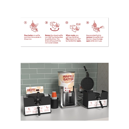 Breakfast Waffle Maker InstructionsNew Carbon Version