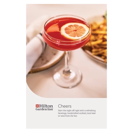 "Cheers" Cocktail Poster - 11" x 17"