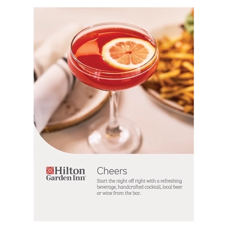 "Cheers" Cocktail Poster - 18" x 24"
