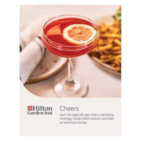 "Cheers" Cocktail Poster - 8.5" x 11"