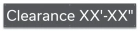 Clearance Sign w/Height Indicator
