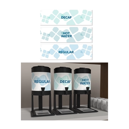 Coffee Wraps - Set of 4For 1.5 Gallon Fetco L4D-15/D449 Dispensers