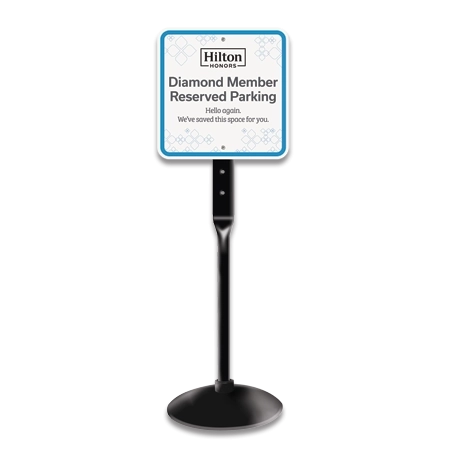 Diamond Member Reserved Parking Sign - Set