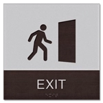 Exit Sign w/ Symbol