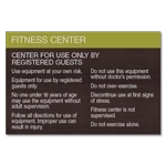 Fitness Center Policy & Rules