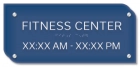 Fitness Center Sign