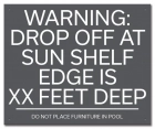 Florida Sun Shelf Warning Sign
