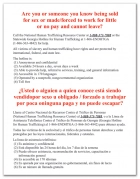Georgia Human Trafficking Notice - Acrylic