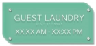 Guest Laundry Sign