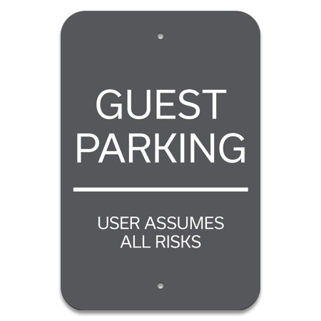 Guest Parking Sign