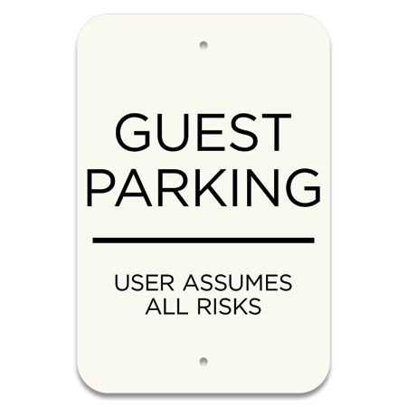 Guest Parking Sign