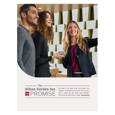 Hilton Garden Inn Promise Poster - 18" x 24"