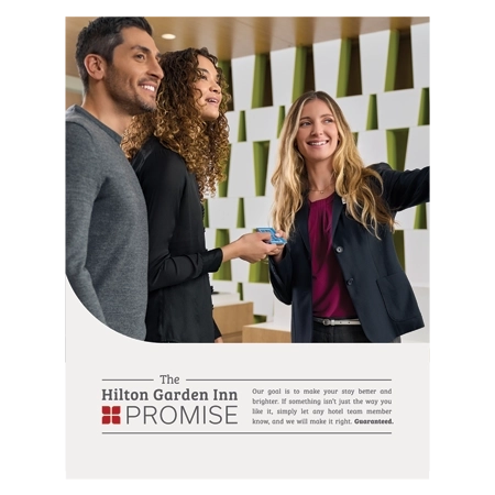 Hilton Garden Inn Promise Poster - 22" x 28"
