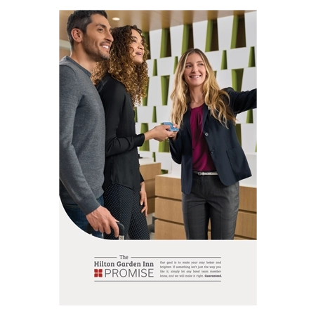 Hilton Garden Inn Promise Poster - 24" x 36"
