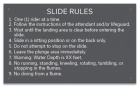 Indiana Water Slide Rules