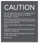ISPSC Spa Rules Sign