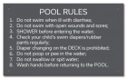 MAHC Pool Hygiene Rules Sign