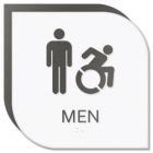 Men Sign w/Male & ISA Symbols - New York