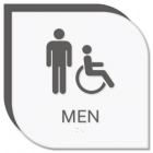 Men Sign w/Male & ISA Symbols