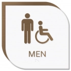 Men Sign w/Male & ISA Symbols